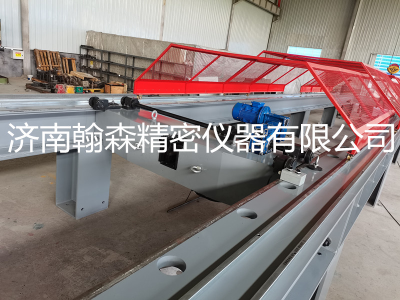 濟南翰森200噸電液伺服臥式拉力機專車發(fā)貨